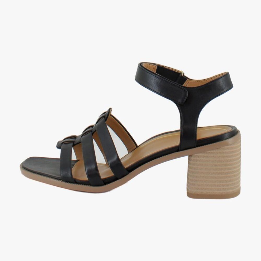Vionic Maisy Black Leather (Wide) - Picture 4 of 8